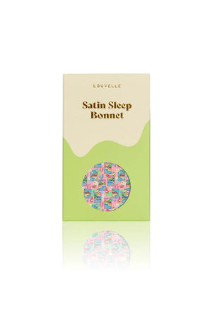 SATIN SLEEP BONNET I PINK POSTCARDS