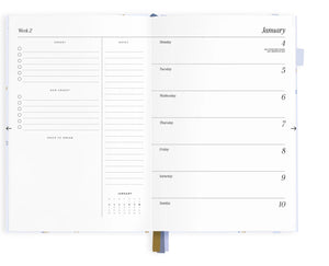 2027 CORNFLOWER A5 HORIZONTAL PLANNER