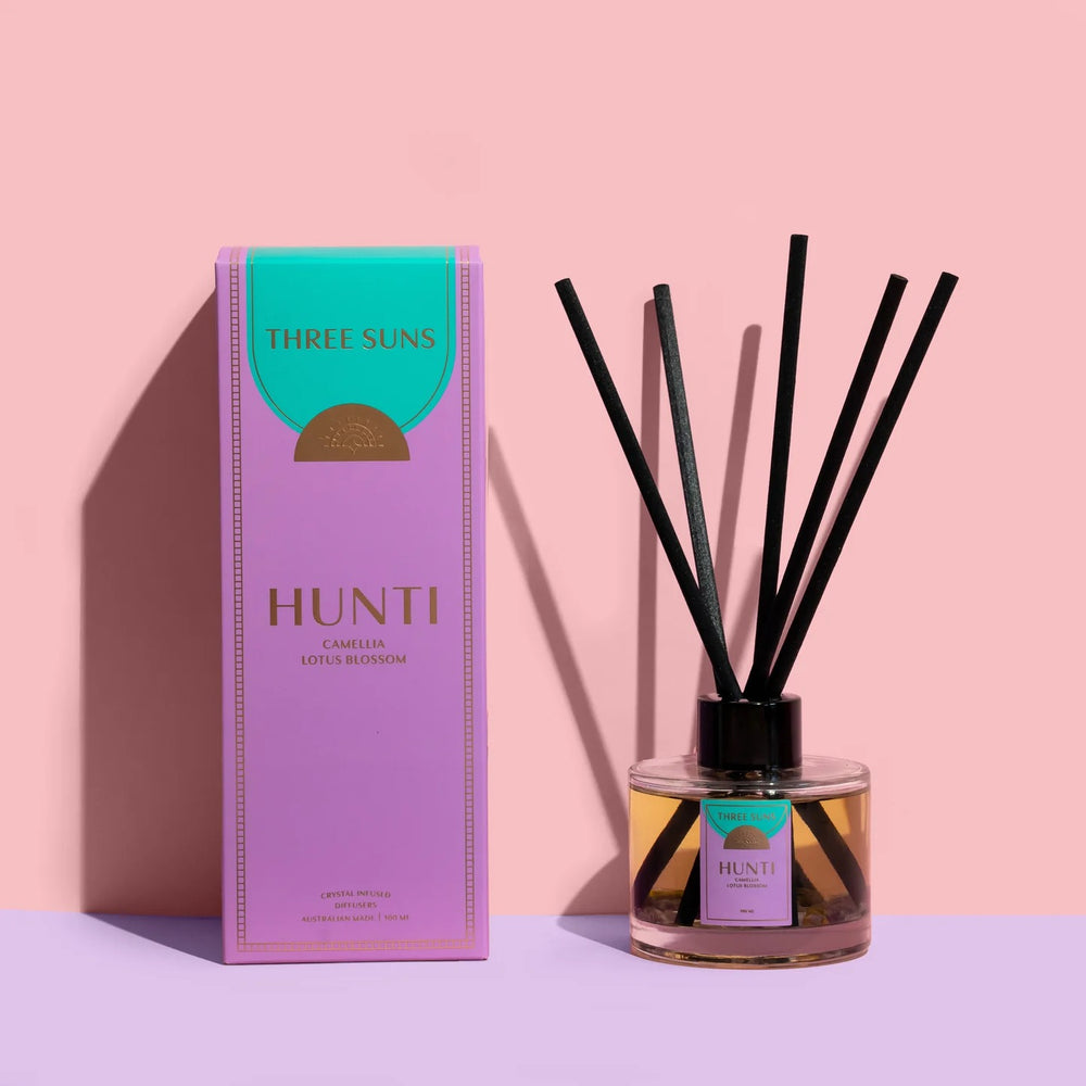 HUNTI DIFFUSER I TRANQUILITY I CAMELLIA & LOTUS BLOOM
