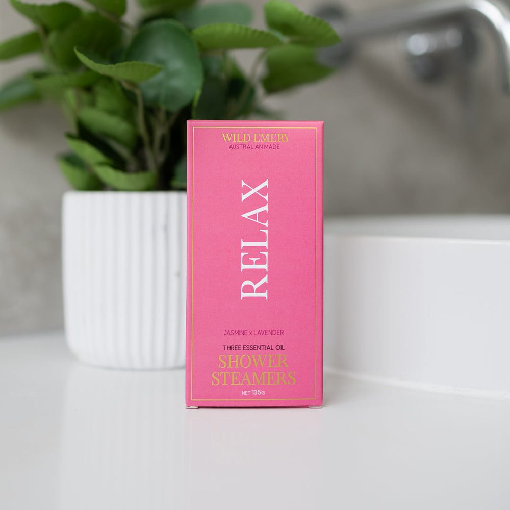RELAX SHOWER STEAMERS THREE PACK