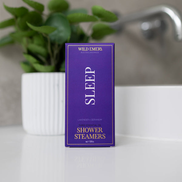 SLEEP SHOWER STEAMERS THREE PACK