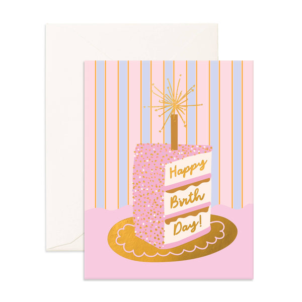 BIRTHDAY CAKE SLICE