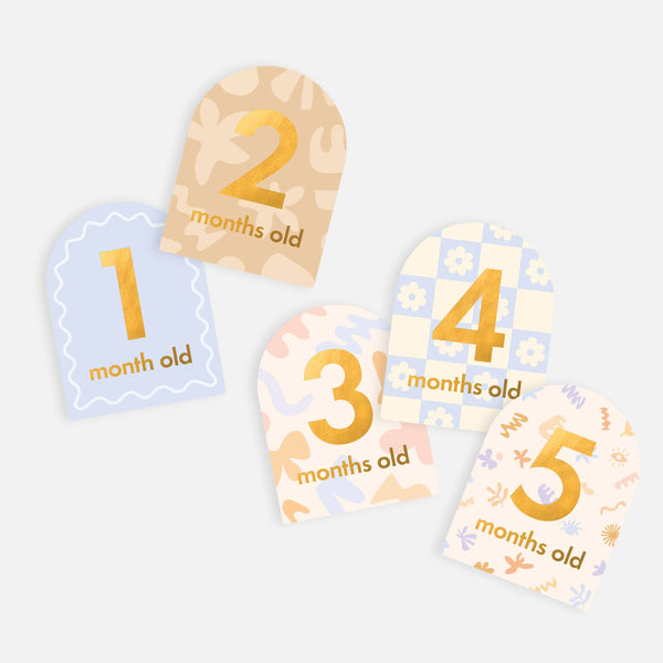 BABY MILESTONE CARDS