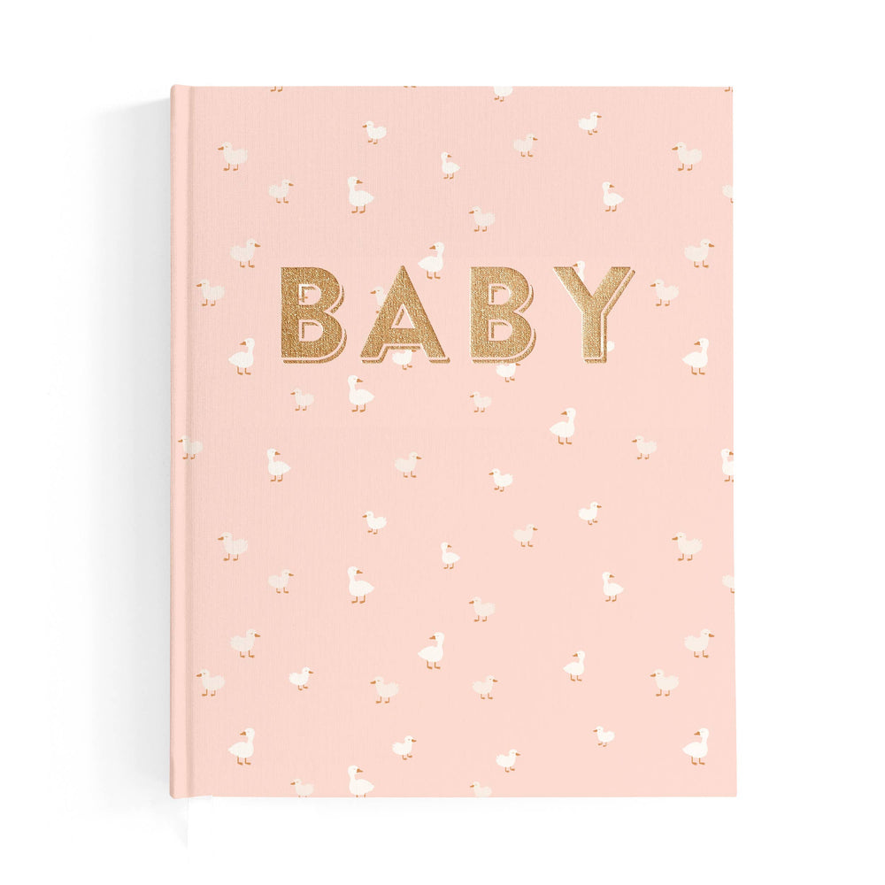BABY BOOK PINK DUCKS