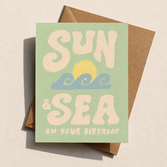 CARD | SUN & SEA