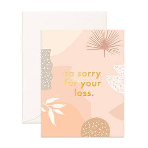 SO SORRY STILL LIFE